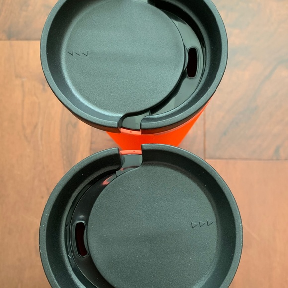 2x Starbucks Tumbler Halloween Orange